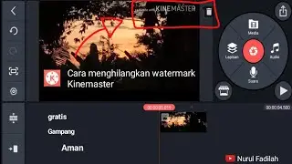 Cara menghilangkan watermark KineMaster GRATIS | Tutorial Kinemaster