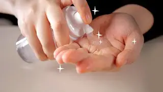 ASMR Making Hand Sanitizer & Mask🙏 (Massage, DIY, 4K)