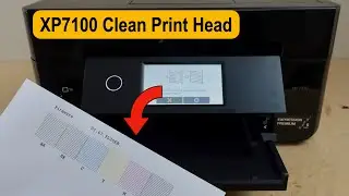 Epson XP-7100 Print Head Cleaning (Automatic)