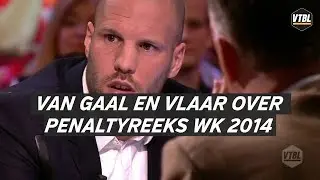 Van Gaal en Vlaar over penaltyreeks WK 2014: 'Dat moment ben ik kwijt'