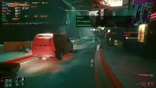 Cyberpunk 2077 | AMD Fluid Motion Frame | rx 6650 xt 1080p