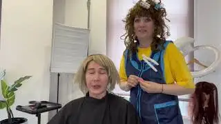 Неадекватная клиентка у Любки в парикмахерской N1