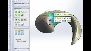 PowerSurfacing video review from SolidWorks Lessons (Petr Martsenyuk)