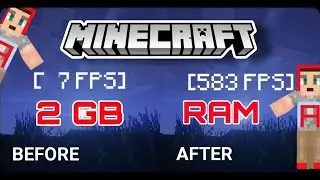 Minecraft low end Pc Increases FPS in launcher lag fix 2GB RAM pc