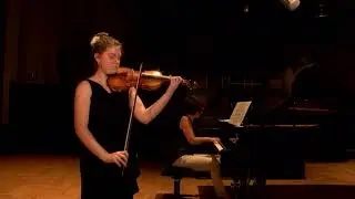 Emilia Szłapa - H. Vieuxtemps violin concerto no. 4 mvt 1