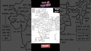 भारत की प्रमुख झीलें || Major lakes of India || GK Short video