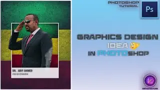 Graphics design idea in photoshop