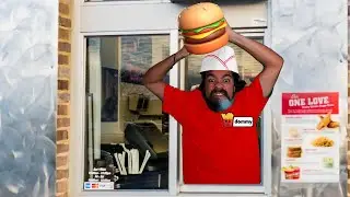 STALKED AT MY NEW FAST FOOD JOB... HELL NO F#%K THIS SH%T!!