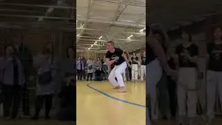 Solo capoeira. Professor Faisca. Batizado kids 2024. 