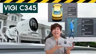 รีวิว VIGI C345  IPCAM 4 MP ภาพสี24ชม. AI smart detect คน รถ สิ่งของ