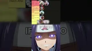 Underrated Anime Tier List 