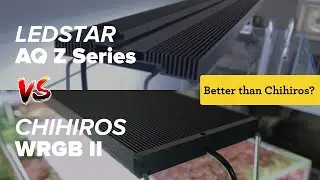 Chihiros WRGB 2 VS LEDSTAR AQ Z Series | PAR Test | Better Than Chihiros? Planted Tank Light Review