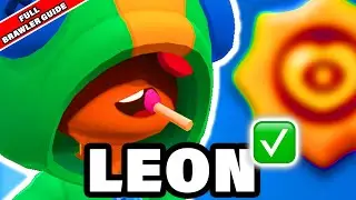 GEWINNEN MIT LEON IN BRAWL STARS - FULL BRAWLER GUIDE ᴴᴰ🔥