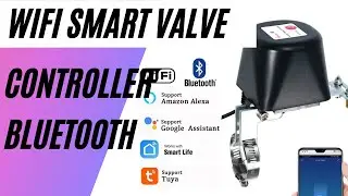 Tuya Wifi Smart Valve Controller Bluetooth For Water Gas Auto Shut ON Off Compatible