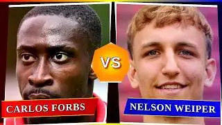 Carlos Forbs vs Nelson Weiper - Who's Better? ⚽