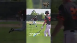 Line Drive Double Down the Left Field Line #baseball #baseballgame
