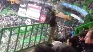 Um Treinador de Bancada Leonino.