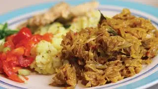 Cabbage Fry Simple Recipe | Vegetarian Dish