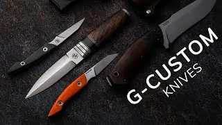 G-Custom Knives Drop YouTube 4K