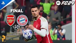 FC 24 - C. Ronaldo | Arsenal Vs Bayern Munich | Final UCL 24/25 || PS5™ 4K