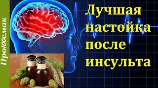 Post-stroke treatment. Post-stroke tincture.