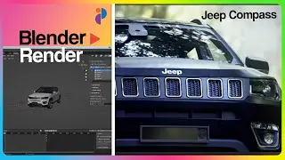 #blender  #render - Jeep Compass