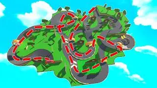 I Found A SNEAKY SHORTCUT On This Paper Thin Track!