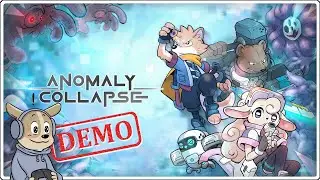 Animal Tactical RPG Roguelike? | Let's Try Anomaly Collapse Demo 🐻🛡️🐑🔫🐕⚔️🐱 [NO COMMENTARY]