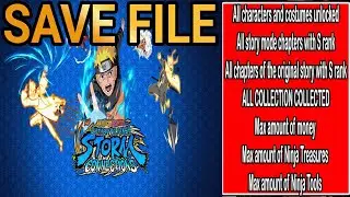Save Game Data Download- Naruto X Boruto Ultimate Ninja Storm Connections & Save Game Data Location