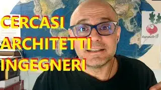 AAA ARCHITETTI E INGEGNERI CERCASI