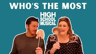 High School Musical: Bart Johnson (Coach Bolton) & Kaycee Stroh (Martha Cox) play "Who's the Most"