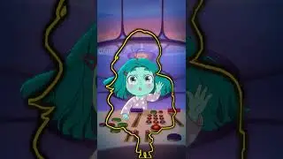 Envy Wants Val'S Hair🥺😒Inside Out Animation😍PERFRCT OUTLINE😈#envy #insideout #outline #joy#animation