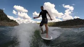 Navajo Lake Wakesurf 5/3/15