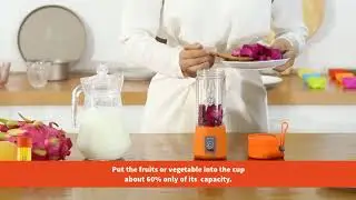 USB Rechargeable Portable Blender & Juicer