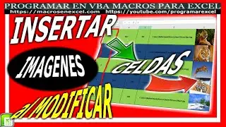 154 ❤️ Como INSERTAR 🔥 IMAGENES en EXCEL  al Modificar CELDAS