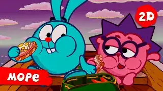 Збірник серій про море | Смішарики 2D! Збірник мультиків для дітей