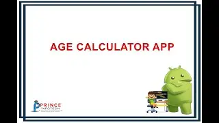 Age calculator App MIT App Inventor - TAMIL