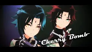 【MMD Genshin Impact】Happy birthday Xiao (Cherry Bomb)