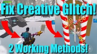 Creative Hub Glitch FIX! Loading Under Map (2 METHODS!)