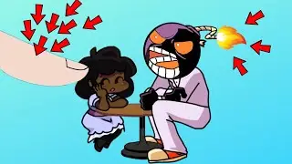 Anime Chibi Fnf vs Finger || Friday Night Funkin' Animation || Whitty + Carol