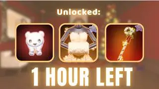 *1 HOUR LEFT* UNTIL THE WINTER UPDATE 2025 DROPS! NEW CODES, SECRETS & MORE | Dress To Impress 