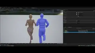 DAZ Studio to Unreal Engine 5 (UE5) to ALS V4 Retargeting Test 4 Chain IK FK Funny Twerk Salsa