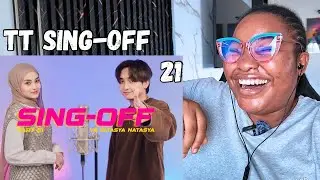 SING OFF TIKTOK SONGS 21 Garam & Madu, FE!N, blue vs ‪EltasyaNatasha‬ REACTION