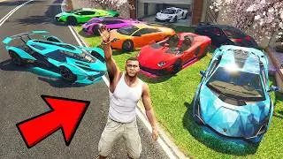 GTA 5: Stealing Expensive LAMBORGHINI From Billionaires (GTA V Mods)