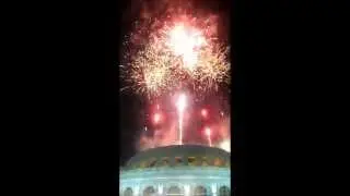 Fireworks at Yerevan's Opera to Celebrate Chess Olympiad 2012 Victory