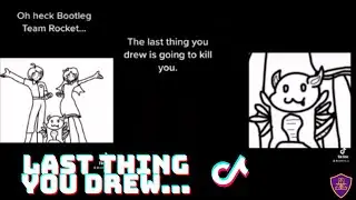 Last thing you drew TIKTOK | Eniv's and Rec (Kot Kit Edition) | Imagindustries Studios