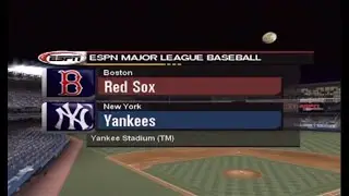 ESPN MLB 2K4 | Boston Red Sox vs New York Yankees | ALCS Game 1
