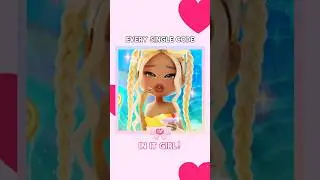 EVERY SINGLE INFLUENCER CODE IN THE BRAND NEW DRESS UP GAME IT GIRL! Roblox #roblox #itgirl