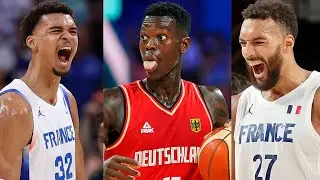 NBA WORLD REACT TO FRANCE BEATING GERMANY TO ADVANCE TO GOLD MEDAL GAME IN 2024 PARIS OLYMPICS