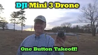 DJI Mini 3 - One Button Takeoff & Landing!
